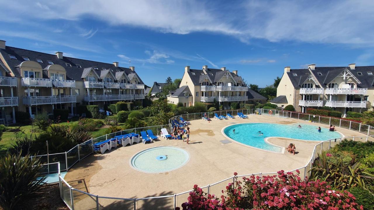 Vacances O Cap Coz - Jardin Vue Mer Et Piscine - Residence Cap Azur Fouesnant Buitenkant foto