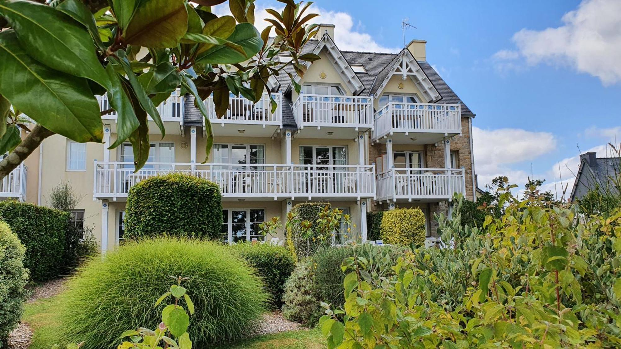 Vacances O Cap Coz - Jardin Vue Mer Et Piscine - Residence Cap Azur Fouesnant Buitenkant foto